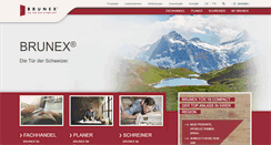 Desktop Screenshot of brunex.ch